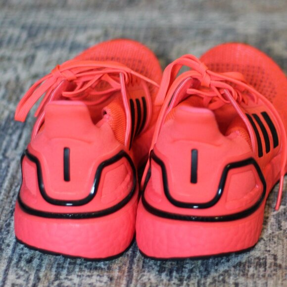 Adidas Ultraboost 20 Running Shoes, Bright Coral - Picture 5 of 7